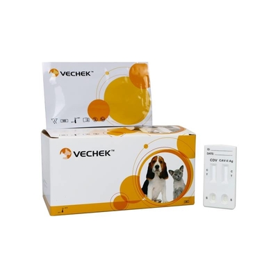 Canine Distemper Virüsü Canine Adenovirus-II Antijen Combo Hızlı Test Kaseti