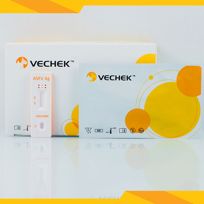 ASFV Antijen Hızlı Test Kaset Serum / Plazma / Doku Domuz Test Kiti 10 Dakika