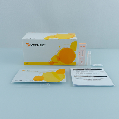 Kullanışlı Kedi İmmün Yetmezlik Virüsü Test Kiti FIV Antikor Hızlı Test Kaseti