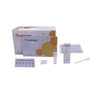 Köpek Distemper Virüsü CDV Ag Test Kiti Serum Plazma